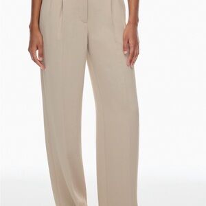 Aritzia effortless Wilfred Tan Wide Leg Women's Pants